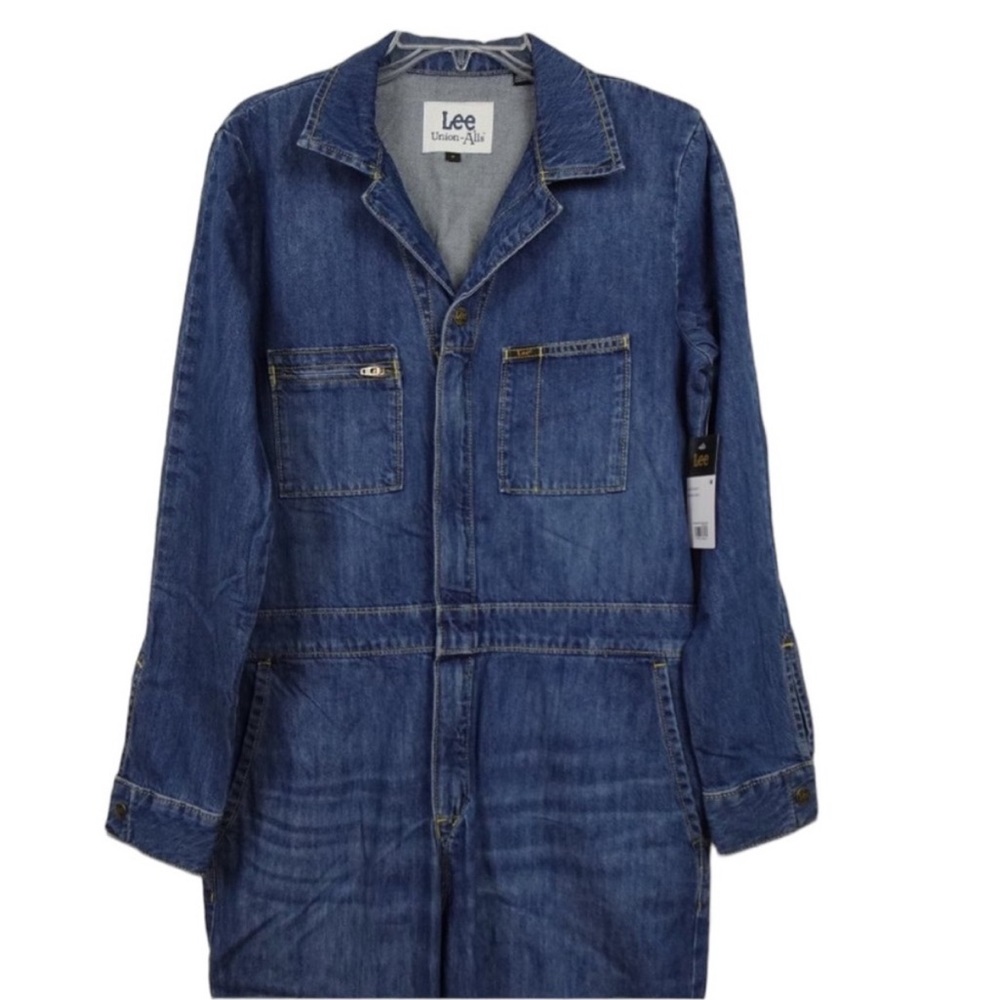 Lee Modern Vintage Free People Union Alls Cover Alls Grass Seed Size Large